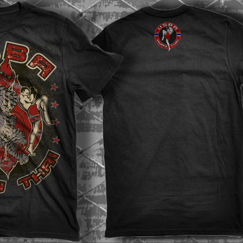 Design di Design a MMA/Muay Thai Kickboxing t-shirt.. di dibu