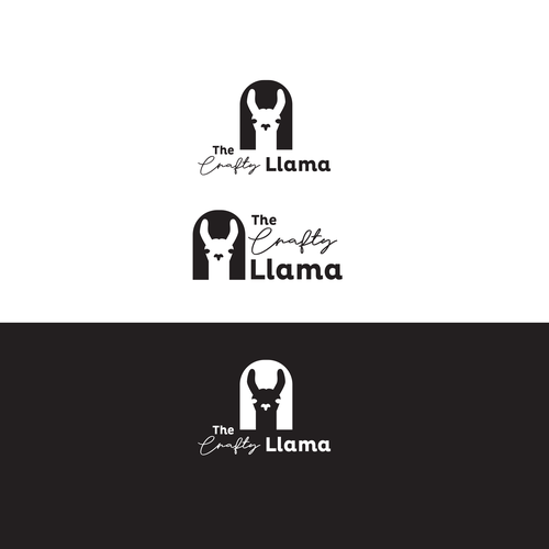 Simple and friendly Llama design-ontwerp door Helma