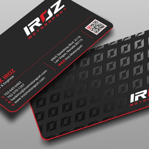 Design Modern Business Cards for Top Motorsport Company in US Design by prosenjit_P