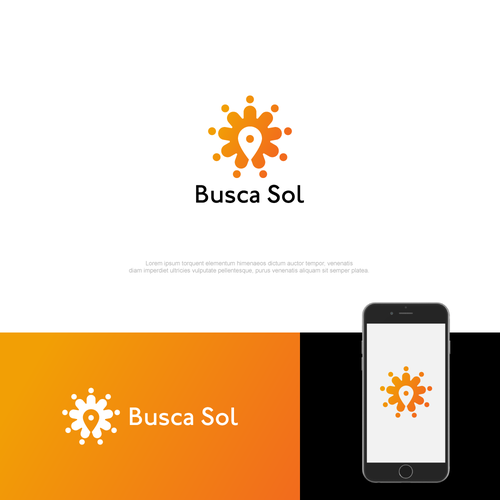 Create a logo for BuscSol Design by Luel