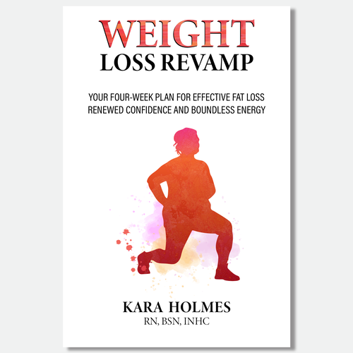 Design an eye-grabbing, compelling cover for a book on lasting weight loss Design by azmii_craft