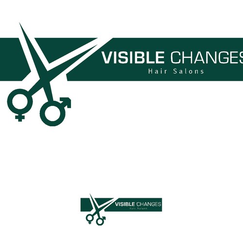 Create a new logo for Visible Changes Hair Salons Diseño de Metindlk