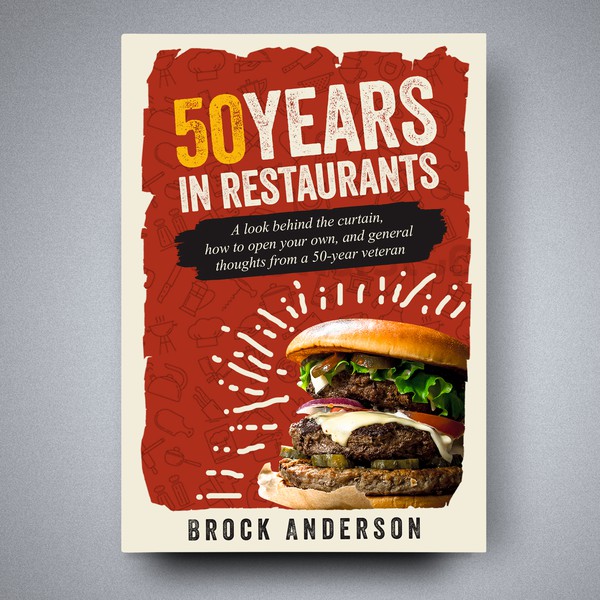 Design by Courageous titled "50 Years in Restaurant"