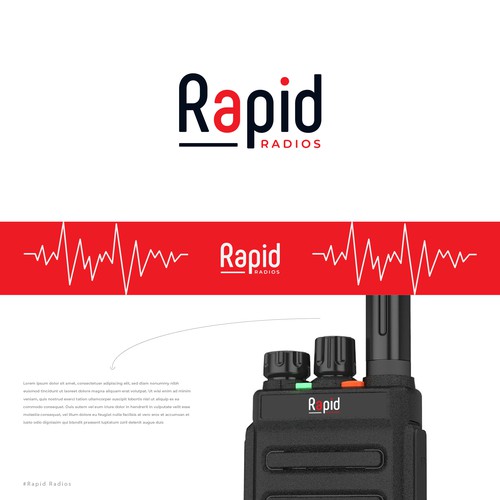 Masculine and Hip design for Walkie Talkie Brand Design by @Creativemint