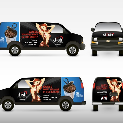 Diseño de V&S 002 ~ REDESIGN THE DISH NETWORK INSTALLATION FLEET de B Vox