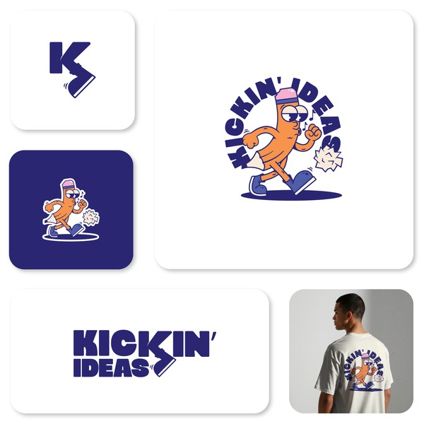 Kickin' Ideas Brand Identity