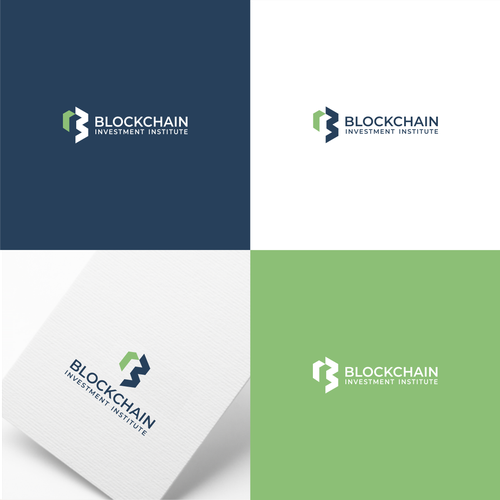 Blockchain creative logo contest Design by BrandingDesigner