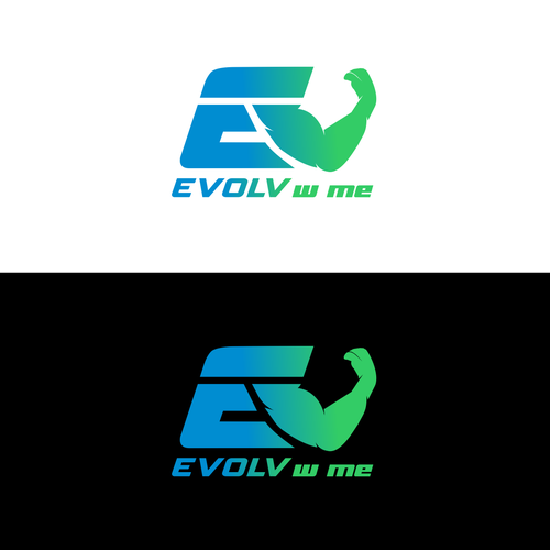 EVOLV w me. Simple & Easy Concept 💪🏼 Design by Viralika