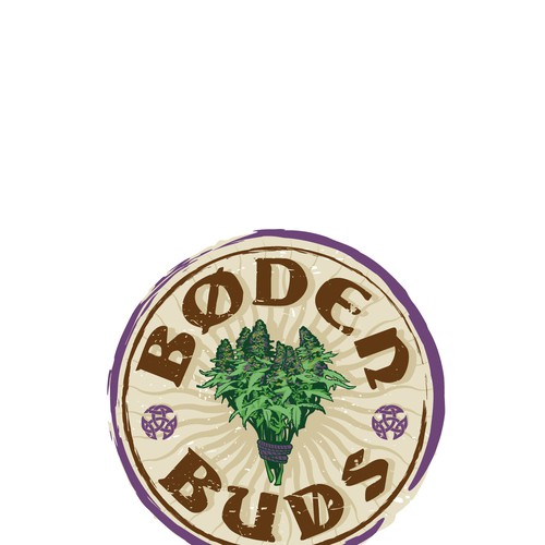 Create old world logo for viking-inspired, medical marijuana farm - "Boden Buds" Design by Mihai Basoiu