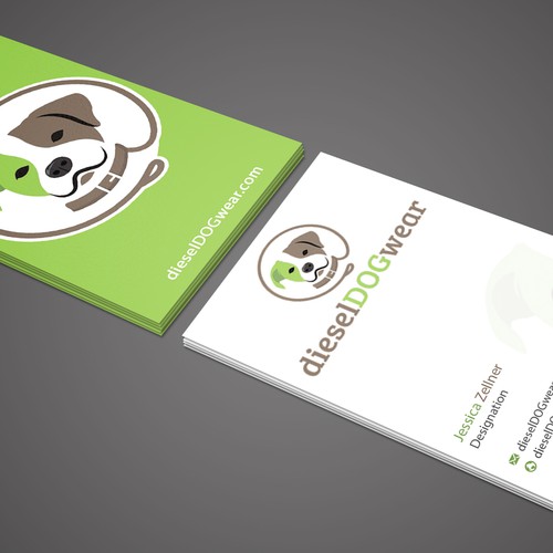 Design a stunning business card for a dog loving company Design by TSproults