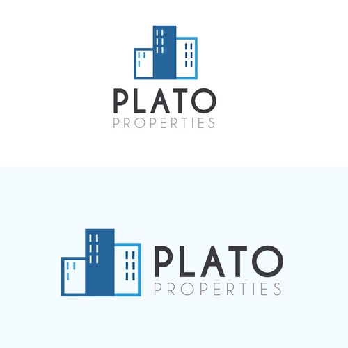 Design a simple and elegant logo for Plato Properties Design by MariaAMena