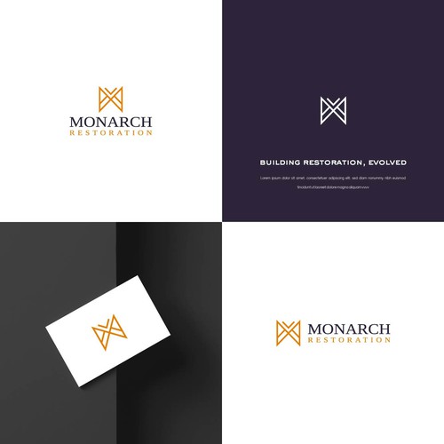 Design a modern clean logo package for a restoration company Design by Danny A
