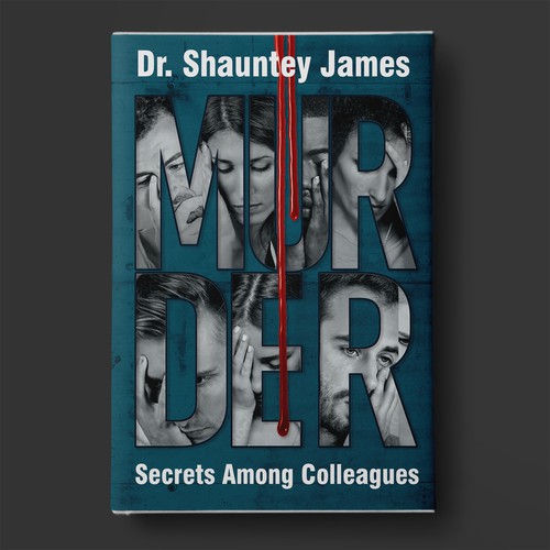 Cover for a classic murder mystery where secrets and lies fly among college professors Design by BeyondImagination