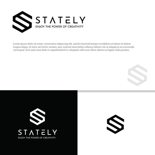 Stately will serve home decor  products . Some where it should mention . After that tagline Design by @hSaN