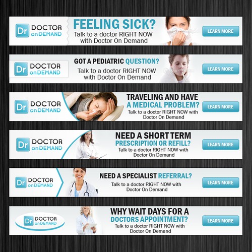 New banner ad wanted for Doctor On Demand Design by ★NaYaRaJ★