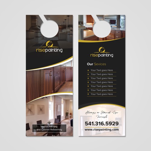 Door Hanger for Painting Contractor Postcard, flyer or print contest
