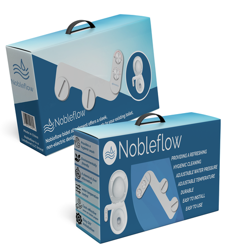 Design the packaging (box) for a new bidet attachment for toilets Design von Rajith Shantha