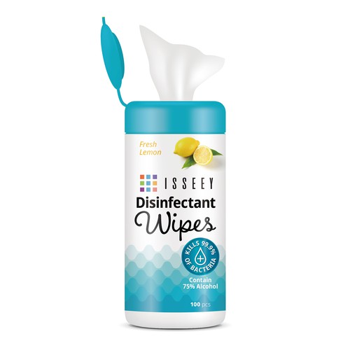 Product Label Design for "Disinfectant Wipes" Design by 3311design