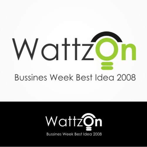 Help WattzOn (BusinessWeek Best Idea 2008) with a new logo Design by puri