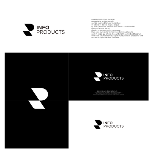 InfoProducts.com - Logo & Branding Design by RowSheet