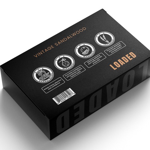 Men's Dryer Sheet Box Design Contest Design by Cameleon77