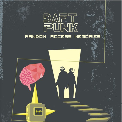99designs community contest: create a Daft Punk concert poster Ontwerp door maneka