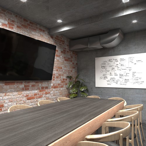 Office design for software development company Design by BenTō.
