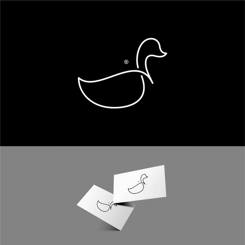 Modern duck logo for professional setting Design by Collin Jr