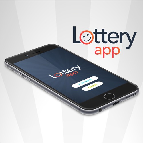 Design of a lottery app Design réalisé par Samuel.Z