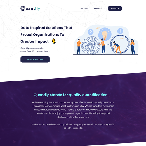 Quantily- Consulting with Data Design by Digital Genius Nic