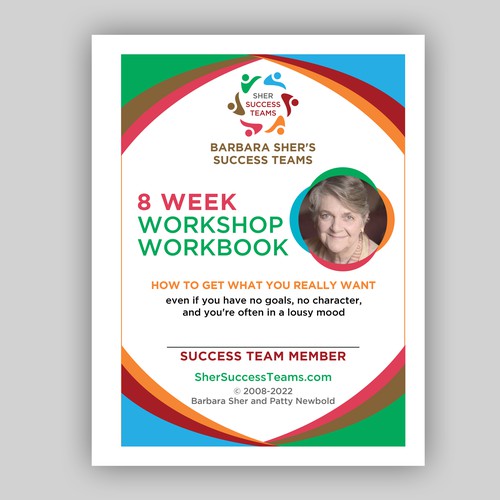 Workbook front cover for adults with big dreams - make me smile Design by Bigpoints