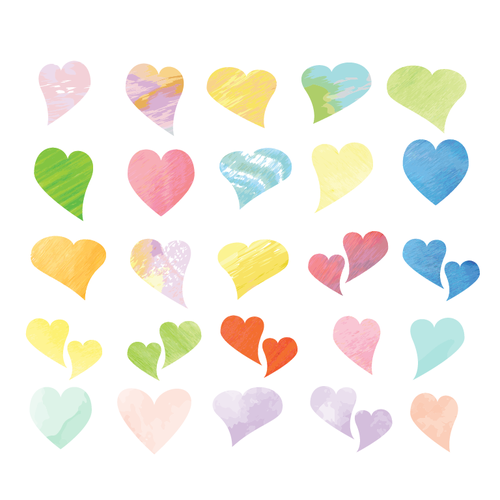 Guaranteed Heart Ribbon Themed Stamp Sets For Stylish Photo Editing App ハート リボンモチーフスタンプ大募集 オシャレなコラージュアプリで利用 スタンプ素材募集 Illustration Or Graphics Contest 99designs