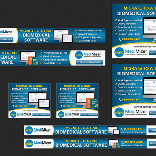 Web banners for software company. | Banner ad contest