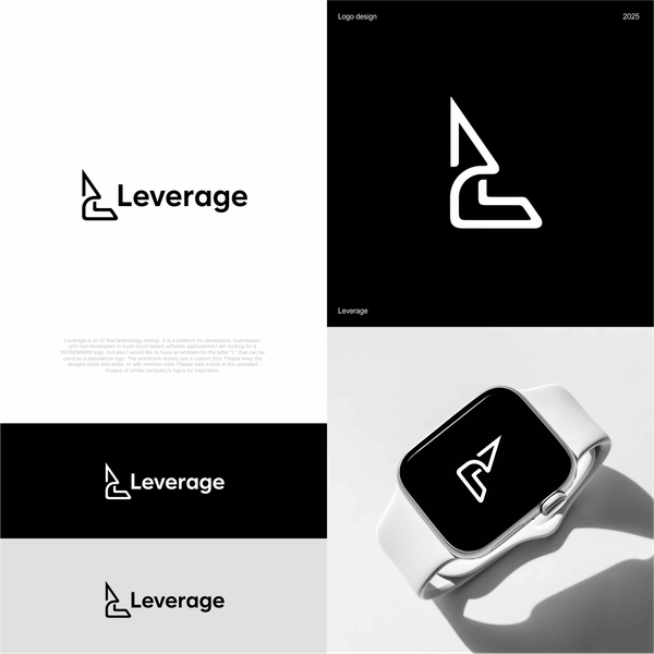 Leverage Logo Design
