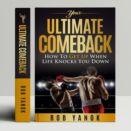 Design a book cover for a best selling book endorsed by many athletes and celebrities Design by iDea Signs