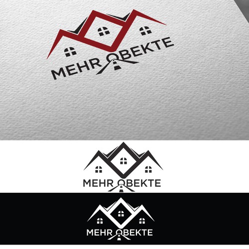 Corporate identy and logo for real estate marketing agency Design by F.Zaidi