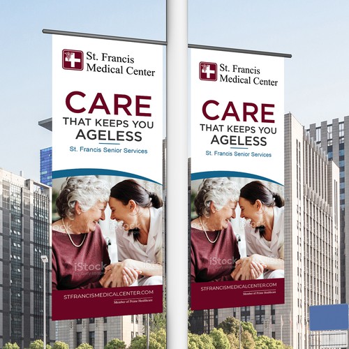 Design a banner that attracts older adults & families to use our specialized senior care & services Design by Sketch Media™