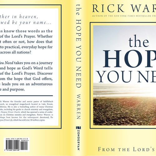 Design Rick Warren's New Book Cover Design réalisé par lidstrom82