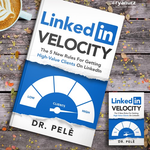 Design the book cover for 'LINKEDIN VELOCITY' Design by ryanurz