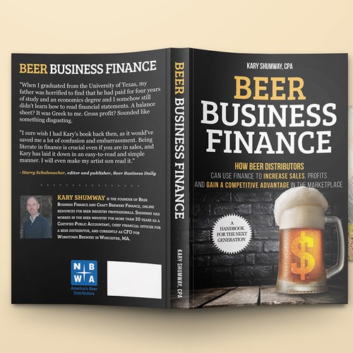 Design an award-winning book cover for the beer business Design by Ciusan