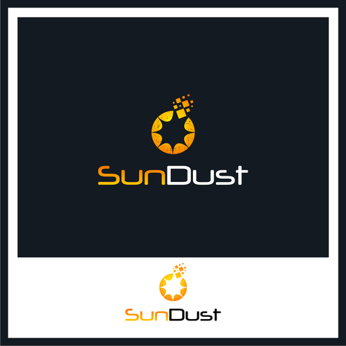 Sun Dust - Logodesign for a videogames publisher Design by C A S S I E ✔