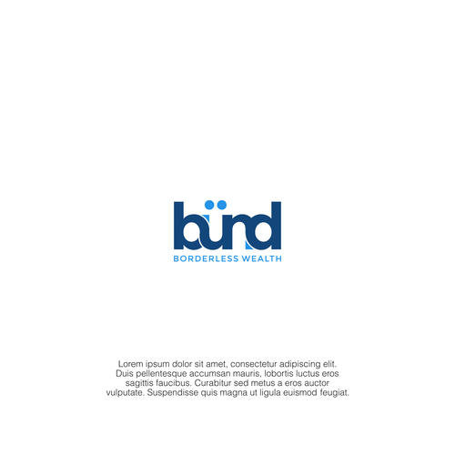modern minimal logo for Swiss German private bank Design by DSGNESIA™
