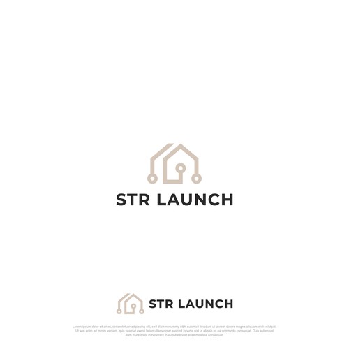 Short Term Rental SAAS Company Logo Design by Nick Camastra