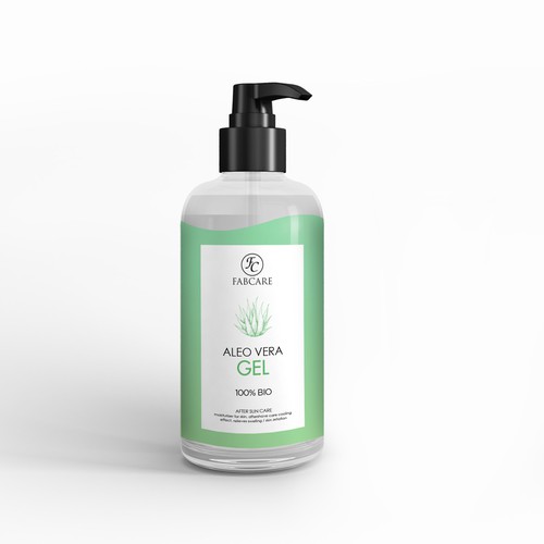 Label Design for Aloe Vera Lotion Design by mindART*