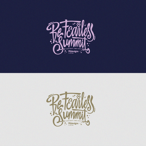 Typographic illustration to inspire and empower women Design by Mister Doodle