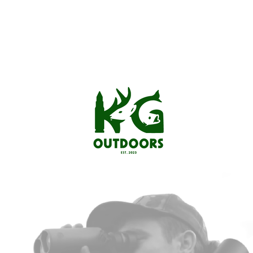 Hunting/Fishing Youtuber Logo, font, and Brand Guide Design by squidy