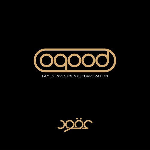 Oqood branding project - Arabic and English text version logo Design by haganhuga