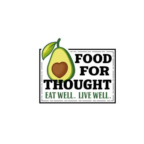 Fresh, Playful Island-Inspired Logo for Food For Thought – Organic Café & Market in the Florida Keys Design by marianaa