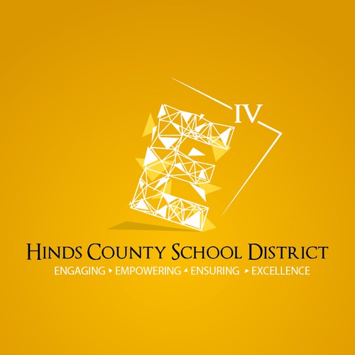 Create a capturing logo for the Hinds County School District Logo