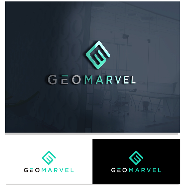 Design by Enshark titled "Logo for GeoMarvel"